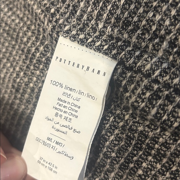 Pottery Barn Woven Linen Robe - Picture 6 of 6